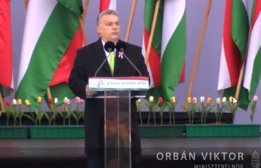 Orbán Viktor 2018 március 15-én elmondott beszéde